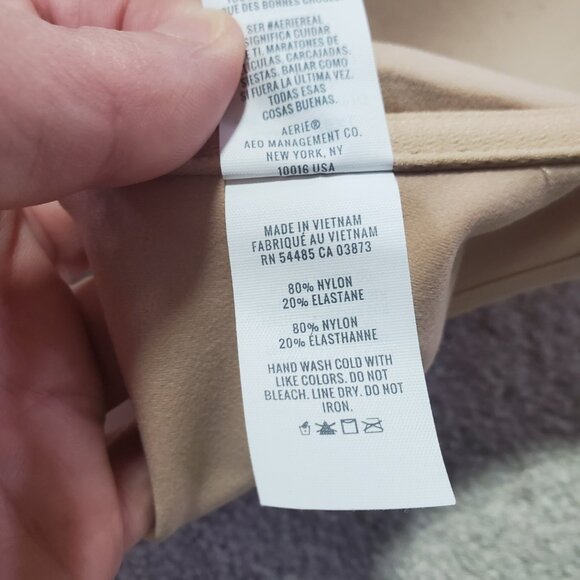 AERIE Smoothez Full Coverage Lightly Lined Bra Padded Underwire Nude Women's 38D - Picture 11 of 13